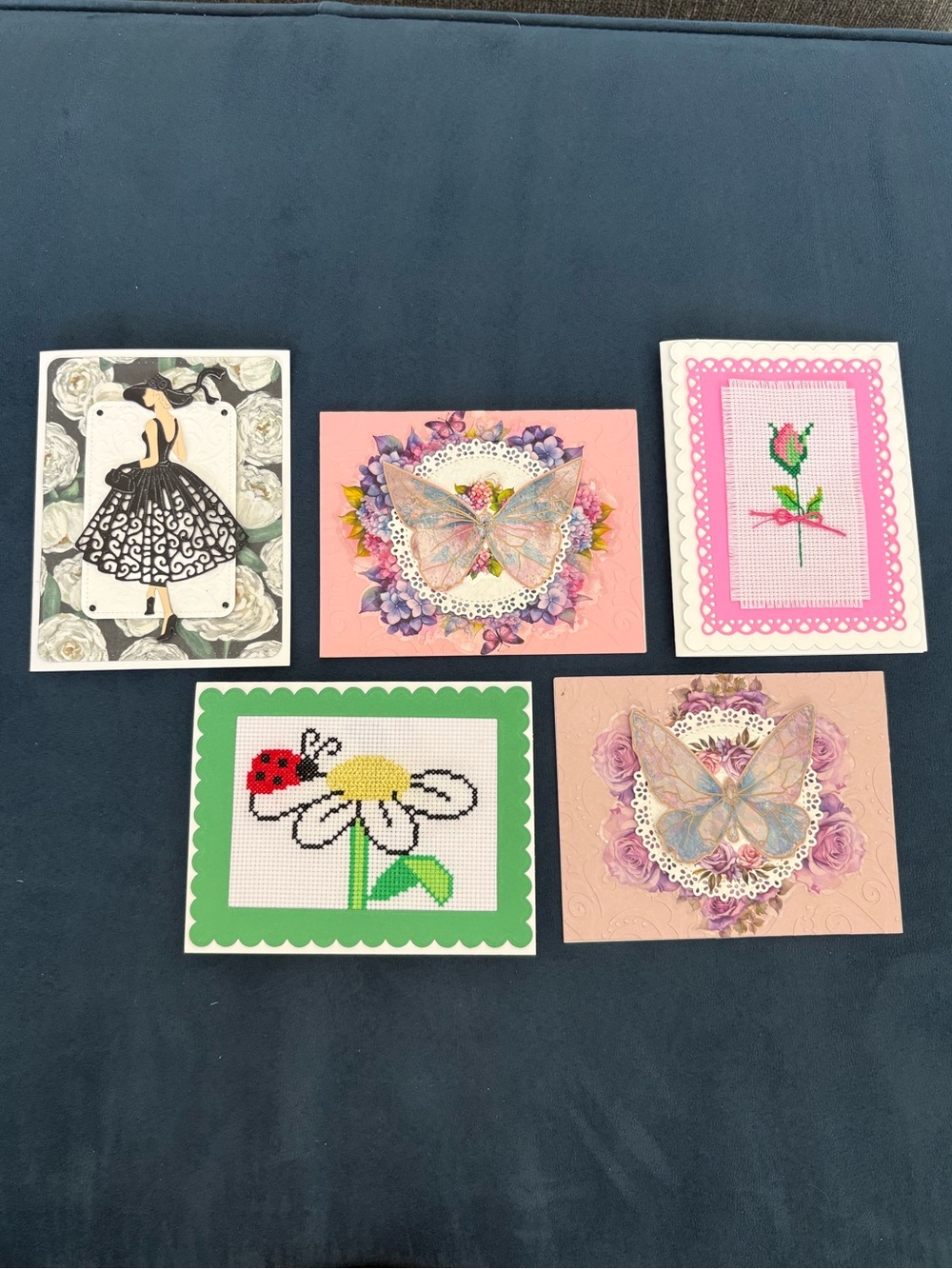 Bundle: hanmade greeting cards